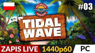 Gas Station Simulator - Tidal Wave DLC PL 🌴 LIVE #3 🌊 Praca szuka człowieka