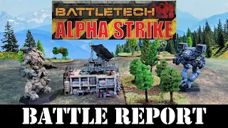 Battle of Emeraldstone | BattleTech Alpha Strike Battle Report | Tamar Rising Chaos Campaign