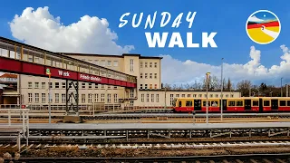 Berlin, Germany Walking Tour | Sunday Walk Lichtenberg [4K and 3D Sound]