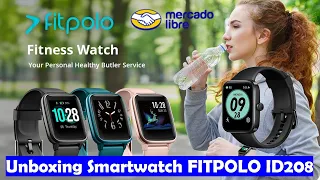 #Fitpolo #ID208BT #Smartwatch Con #Alexa Integrado #IP68 #Impermeable Y #Barato | #Unboxing #Review