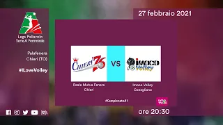 Chieri - Conegliano | Speciale | 26^Giornata Campionato | Lega Volley Femminile 2020/21