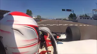 2 laps of Dijon-Prenois in a 3-seater Formula 1 car
