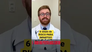 [corte] 6 SINAIS DE RISCO PARA O INFARTO!