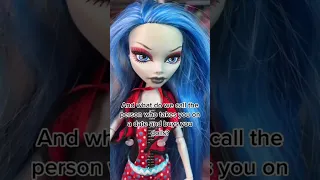 Monster High doesn’t like this #shorts #dollcollector #monsterhigh #monsterhigh2022 #dolls #ghoulia