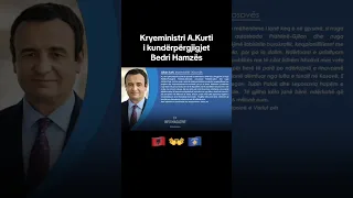 Albin Kurti i Kunderpërgjigjet Bedri Hamzes