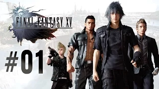 Final Fantasy XV►Прохождение игры на PS4►Часть 01►Начало