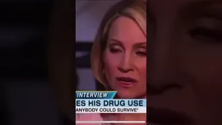 Charlie Sheen talking about the last time he did drugs