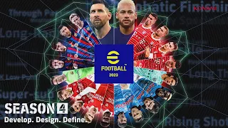 eFootball 2023 SEASON 4 Develop. Design. Define — Official Trailer