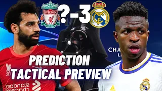 Liverpool vs Real Madrid CHAMPIONS LEAGUE FINAL 21/22 TACTICAL PREVIEW, LINEUP, AND SCORE PREDICTION