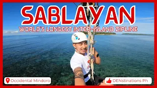 World's Longest Inter-island Zipline | Would you try it? | Occidental Mindoro