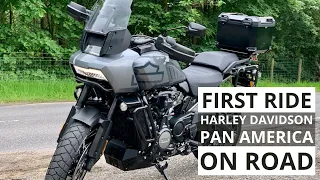 First Ride: Harley Davidson Pan America - On Road 4K