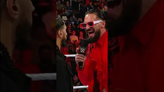 Mustafa Ali shuts up Seth "Freakin" Rollins 😎 #Short