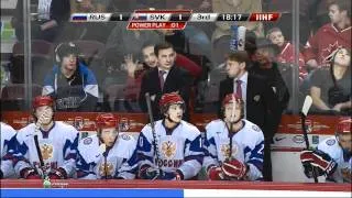 WJC 2012 • 720p • Russia - Slovakia • HD Highlights • U20 Словакия Россия