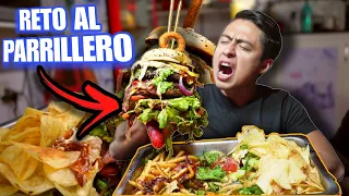 EL RETO "LUCKY MONKEY" que NADIE HA LOGRADO 🍔 | **La Hamburguesa Más Grande de Ixtapaluca 🇲🇽🔥