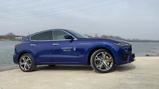 Maserati Levante S GranSport sound and acceleration