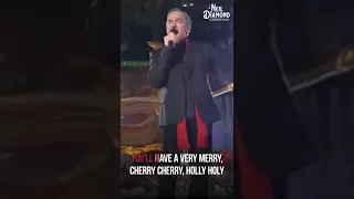 Neil Diamond at Rockefeller Center Christmas Tree Lighting