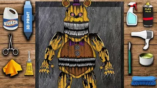 ASMR Nightmare Fredbear Repair | FNAF 4 Animation | Five Nights At Freddy’s