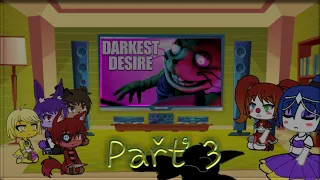 FNAF1,circus baby and ballora react to darkest desire with someone (gacha life)