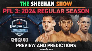 The Sheehan Show: PFL 3 Regular Season Preview