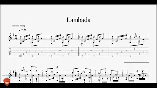 Lambada (Chorando Se Foi) - Guitar Pro Tab