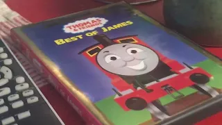 THOMAS & FRIENDS BEST OF JAMES DVD OPENING TO THE MENU PAGE