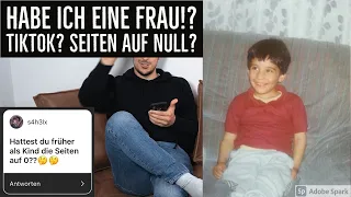 Q&A - Seiten auf Null? Messi/Ronaldo? Habe ich eine Frau?