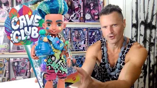 CAVE CLUB SLATE MATTEL DOLL UNBOXING REVIEW