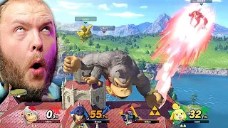 DYING FROM LAUGHTER at This Ridiculous GAME BREAKING Smash Mode