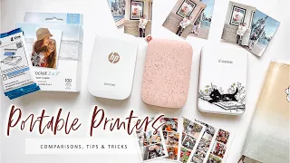 PORTABLE PRINTERS: COMPARISONS, TIPS & TRICKS | HP SPROCKET, CANON IVY | Charmaine Dulak