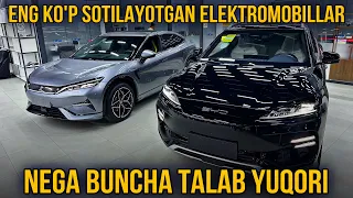 BYD Song L 2024 va BYD Song Plus Champion 2024 eng talabgir elektromobillar