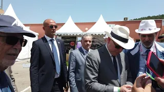 ecoGP meets H.S.H. Prince Albert II of Monaco at 1st ecoGP France 2019