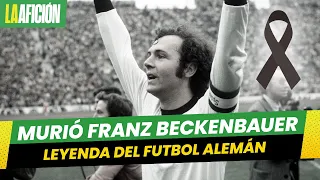 Murió Franz Beckenbauer, leyenda del futbol alemán a los 78 años