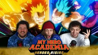 TWO ONE-FOR-ALLS?!? | My Hero Academia: Heroes Rising Movie Group Reaction!!