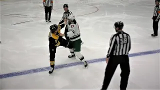 Marcus Foligno Drops The Gloves With Trent Frederic