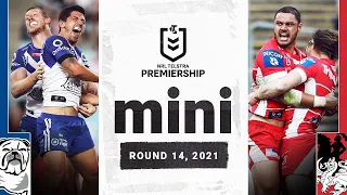 Desperate Dogs look to upset Dragons again on public holiday  | Match Mini | Round 14, 2021 | NRL