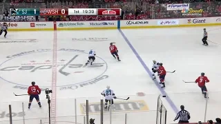 Sharks vs Capitals. Jan 22, 2019