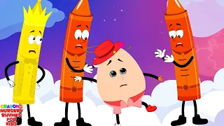 Humpty Dumpty Song + More Nursery Rhymes & Kids Songs