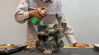 Restore The Old Rusty Panasonic 200 Pump // Repair Broken Water Pump