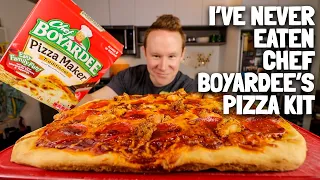 I've never eaten a Chef Boyardee Pizza Maker oven-baked pizza in my life. 🍕