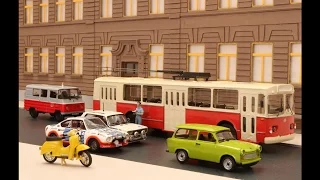 Stop motion autós üldözés a ’80-as évek Budapestjén keresztül (stop motion car chase)