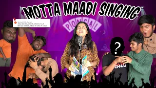 Subu Vomit Eduthutaan!😂 Aiyo paavam🙄 - MottaMaadi Singing Ep-3🔥