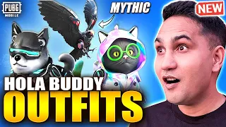 New Hola Buddy Crate Opening | Hola Buddy Lucky Spin | Mechanoraptor Buddy Set | PUBG MOBILE | BGMI