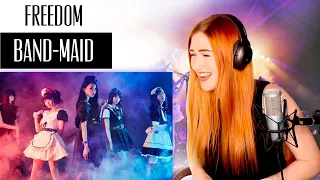 VOICE COACH REACTS | BAND-MAID... Freedom.... first time listening and I have no regrets. none.