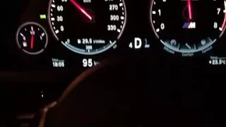 F86 BMW X6M Highway Driving