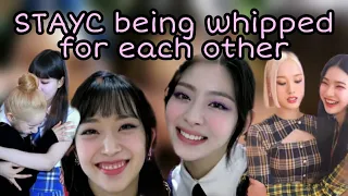 [STAYC] When STAYC girls are whipped for each other