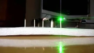 Laserpointer 200mW Grün Streichhölzer entzünden