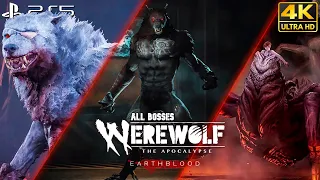 Werewolf: The Apocalypse Earthblood - All Bosses (PS5) 4K 60FPS