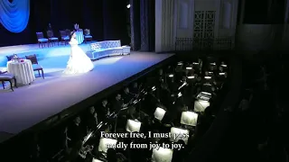 Verdi - La Traviata / 02. Act 1: E Strano... Sempre Libera (w/ eng. subs)