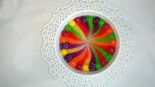 Радуга Skittles ( Скитлс ).  Эксперимент  / Челлендж