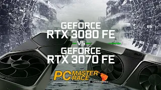 RTX 3080 FE Vs RTX 3070 FE - Metro Exodus [Benchmark @ 4K + RTX/DLSS]